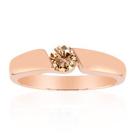 Anillo en oro con Diamante rosa de Francia de Argyle VS1