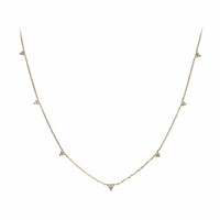 Collar en oro con Diamante SI1 (H)