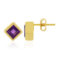 Pendientes en plata con Amatista