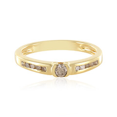 Anillo en plata con Diamante I3 champán