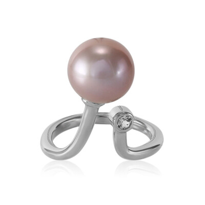 Anillo en plata con Perla Ming