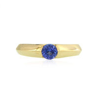Anillo en oro con Tanzanita AAA (de Melo)