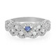 Anillo en plata con Zafiro de Kanchanaburi