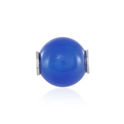 Colgante en plata con Ágata azul (MONOSONO COLLECTION)