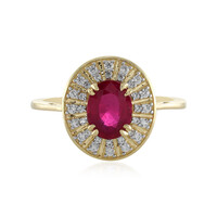 Anillo en oro con Rubí (Adela Gold)