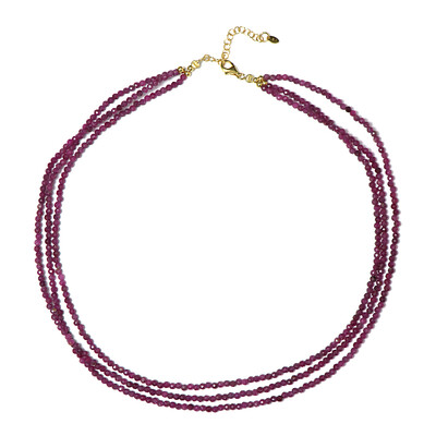 Collar en plata con Rubí de Mozambique