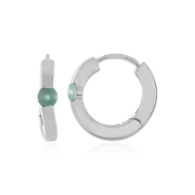 Pendientes en plata con Grandidierita