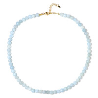 Collar en plata con Aguamarina