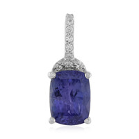 Colgante en plata con Tanzanita