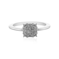 Anillo en plata con I1 (I) Diamante