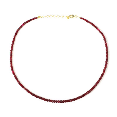 Collar en plata con Rubí