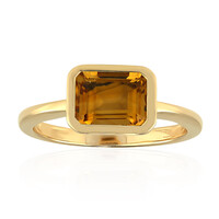 Anillo en oro con Citrino (Adela Gold)