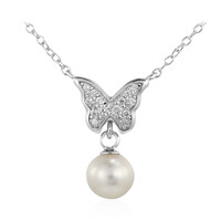 Collar en plata con Perla Freshwater