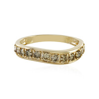 Anillo en oro con Diamante chocolate I1