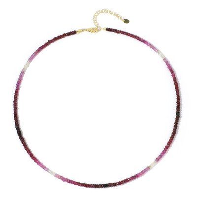 Collar en plata con Rubí
