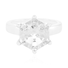 Anillo en plata con Cuarzo blanco