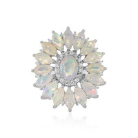 Anillo en plata con Ópalo de Welo
