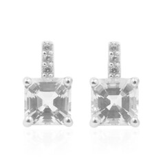 Pendientes en plata con Danburita