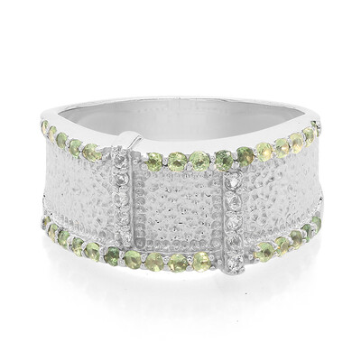 Anillo en plata con Alejandrita