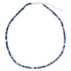 Collar en plata con Cuarzo azul