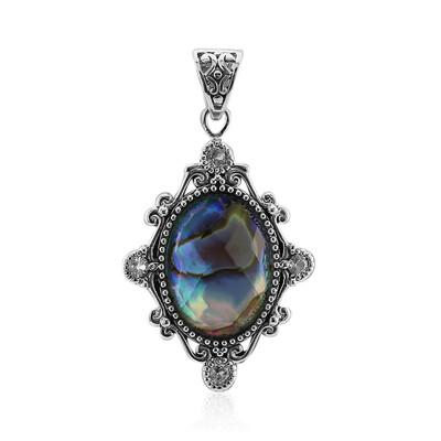 Colgante en plata con Cuarzo blanco (Art of Nature)