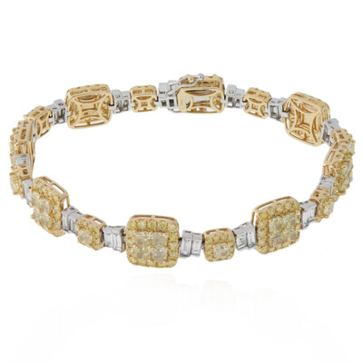 Brazalete en oro con Diamante amarillo SI2 (CIRARI)