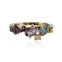 Anillo en plata con Amatista Rosa de Francia