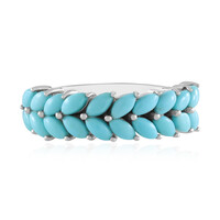 Anillo en plata con Turquesa bella durmiente (Faszination Türkis)
