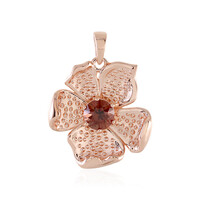 Colgante en plata con Zircón rosado (SAELOCANA)