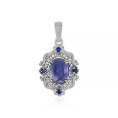 Colgante en plata con Tanzanita