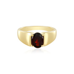 Anillo en plata con Granate de Mozambique
