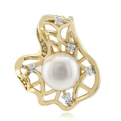 Colgante en plata con Perla blanca Freshwater (TPC)
