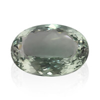 Piedra preciosa con Amatista verde de Santa Lucía