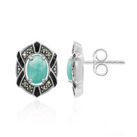 Pendientes en plata con Amazonita