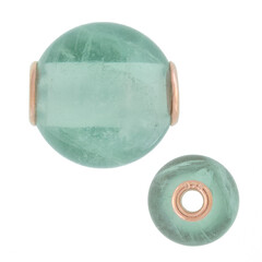 Colgante en plata con Fluorita