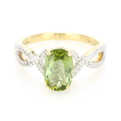 Anillo en oro con Turmalina Paraíba (AMAYANI)
