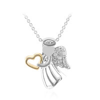 Collar en plata con Diamante I2 (I)