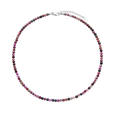 Collar en plata con Calcita cobalto