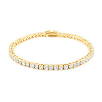 Brazalete en plata con Zircón