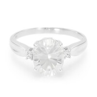 Anillo en plata con Petalita