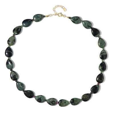 Collar en plata con Riolita Kabamba