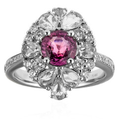 Anillo en oro con Zafiro rosado (CIRARI)