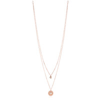 Collar en oro con Diamante limpio a lupa D