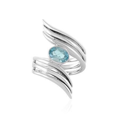 Anillo en plata con Zircón de Ratanak Kirí (de Melo)