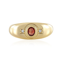 Anillo en plata con Rubí de Tanzania (Adela Silber)