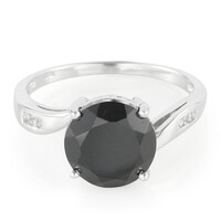 Anillo en plata con Ónix negro