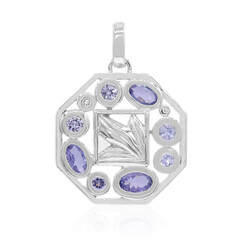 Colgante en plata con Tanzanita (VIENNA 1903)
