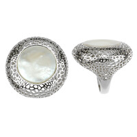 Anillo en plata con Nácar