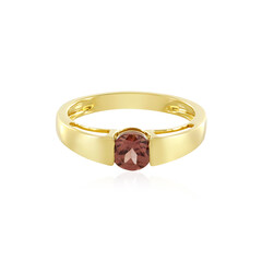 Anillo en plata con Zircón rosado