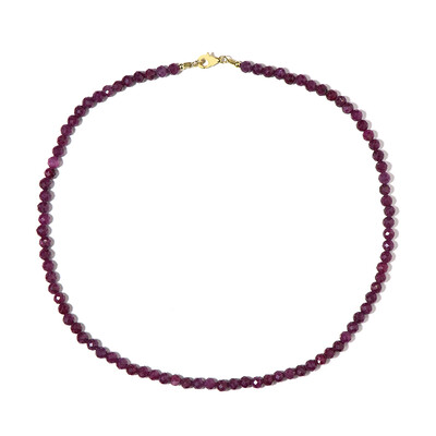 Collar en plata con Rubí de Mozambique